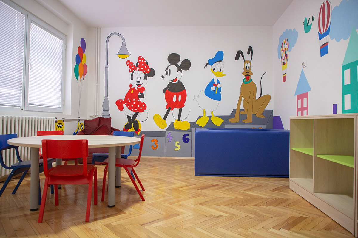 Дел од просторот за децата 