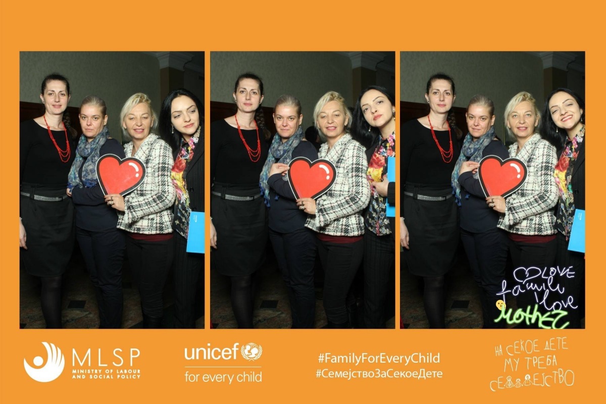 Отварање на Малиот групен дом и посета на Министерката Мила Царовска и претставникот од УНИЦЕФ во 2019 год.